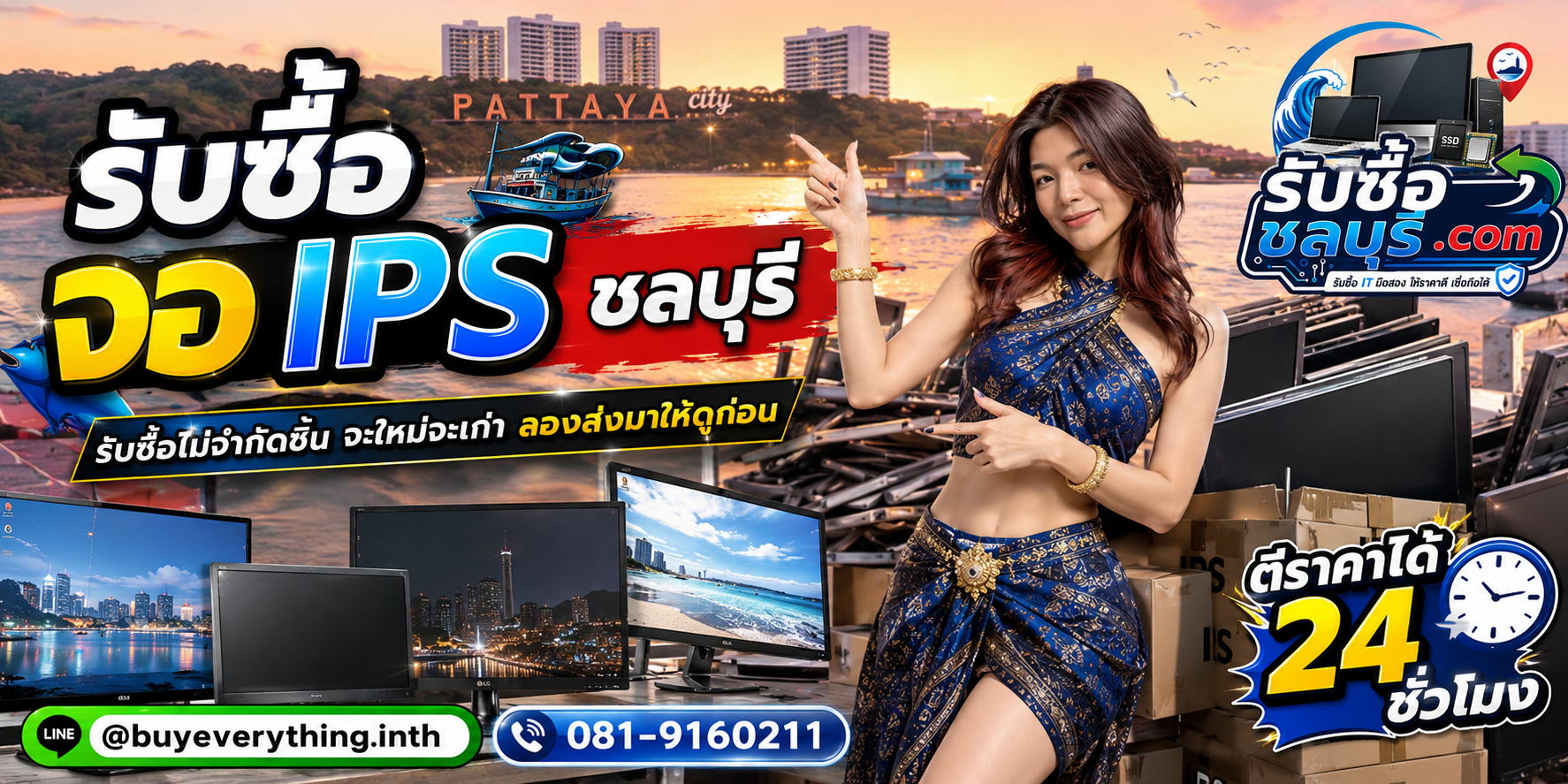 รับซื้อจอ IPS ชลบุรี ของเก่าบางทีคุณไม่รู้ว่ามันมีค่า