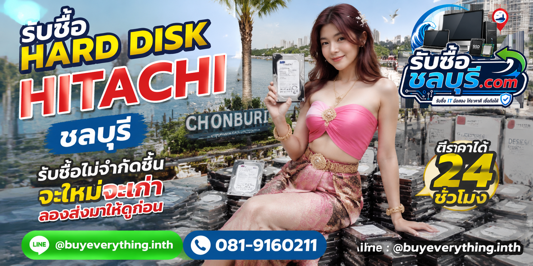 รับซื้อ Hard Disk Hitachi ชลบุรี ของเก่าบางทีคุณไม่รู้ว่ามันมีค่า